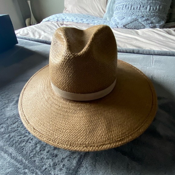 Janessa Leone Packable Straw Hat - Picture 1 of 9